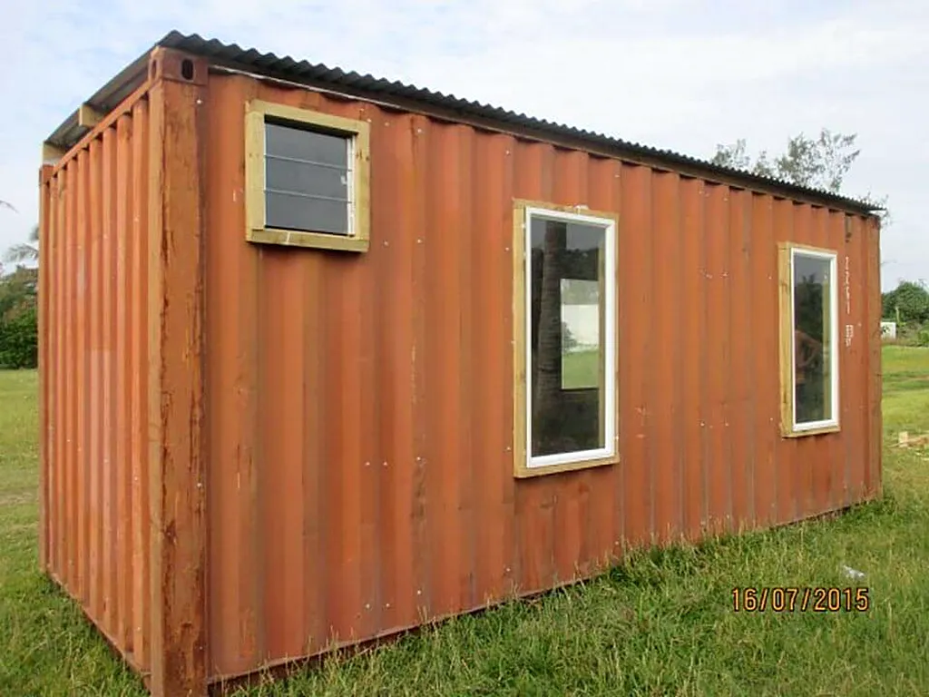 2015 - A container Home for a family in Vanuatu